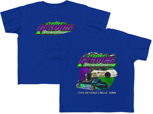 Toddler Chad Graves Racing Engines Tee