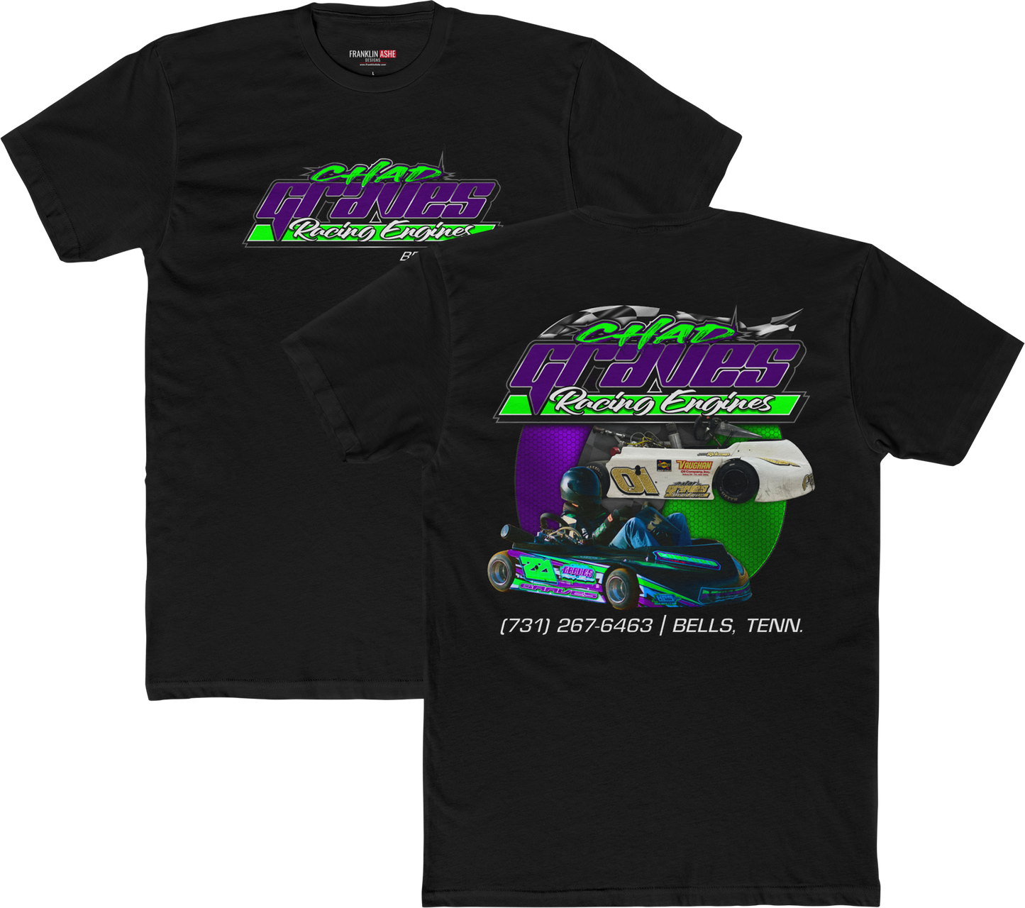 Premium Chad Graves Racing Engines Tee