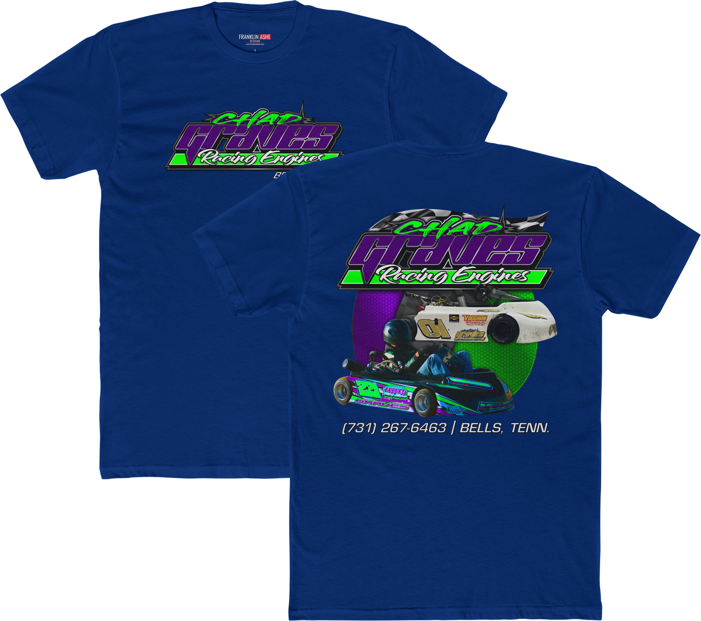 Premium Chad Graves Racing Engines Tee