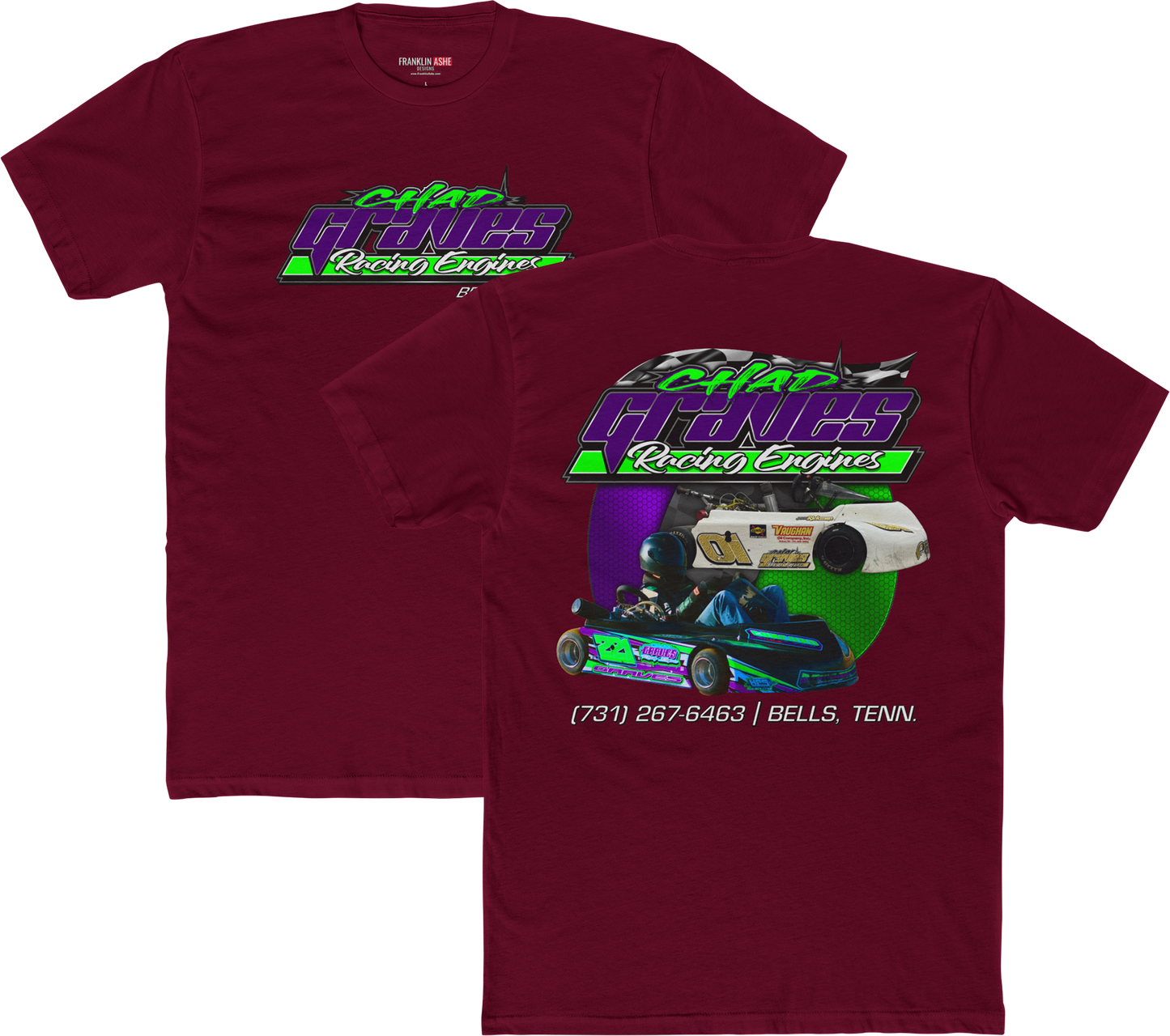 Premium Chad Graves Racing Engines Tee
