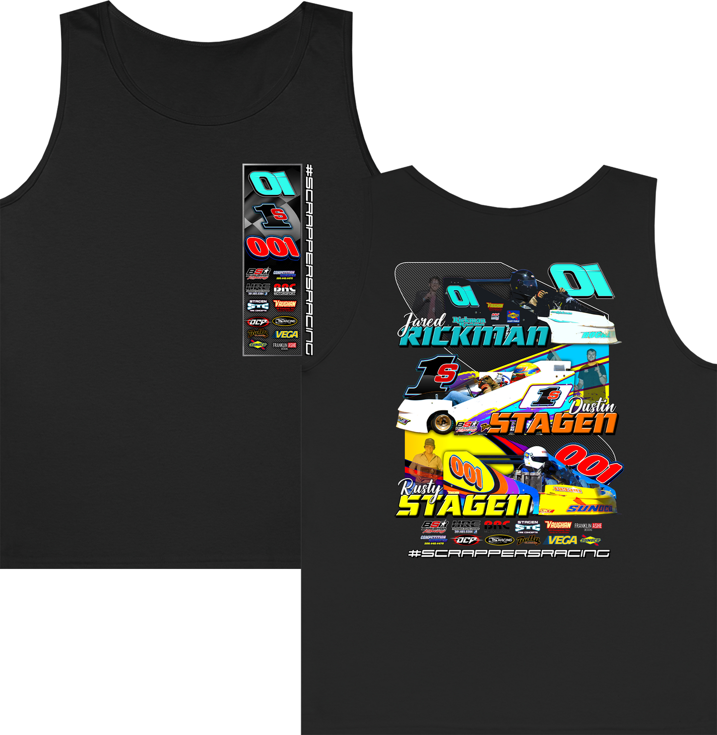 2025 Scrappers Racing Tank Top