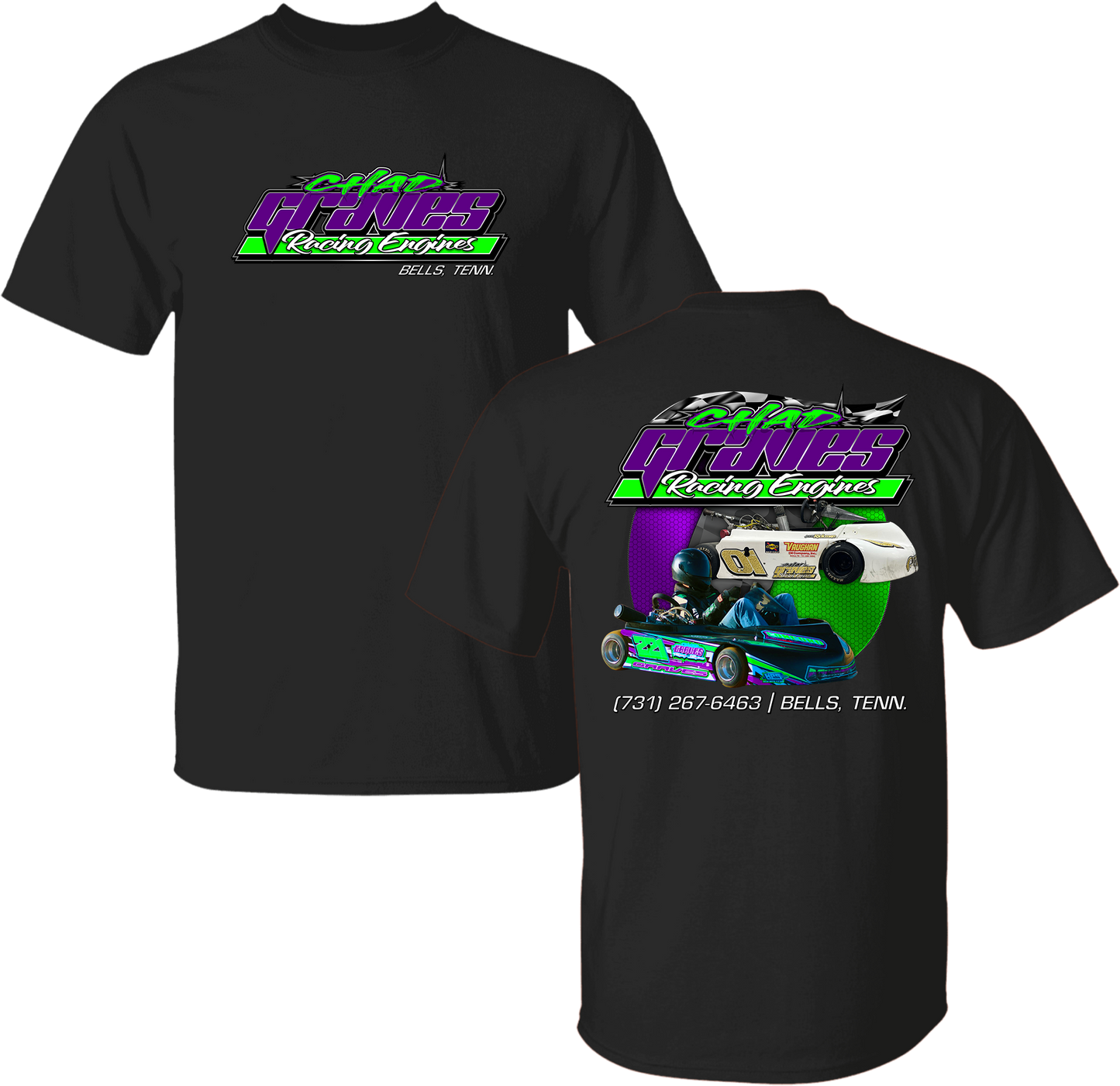 Chad Graves Racing Engines Tee