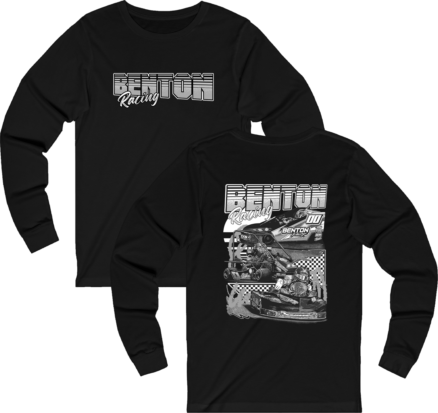 Grayscale Benton Racing Long Sleeve