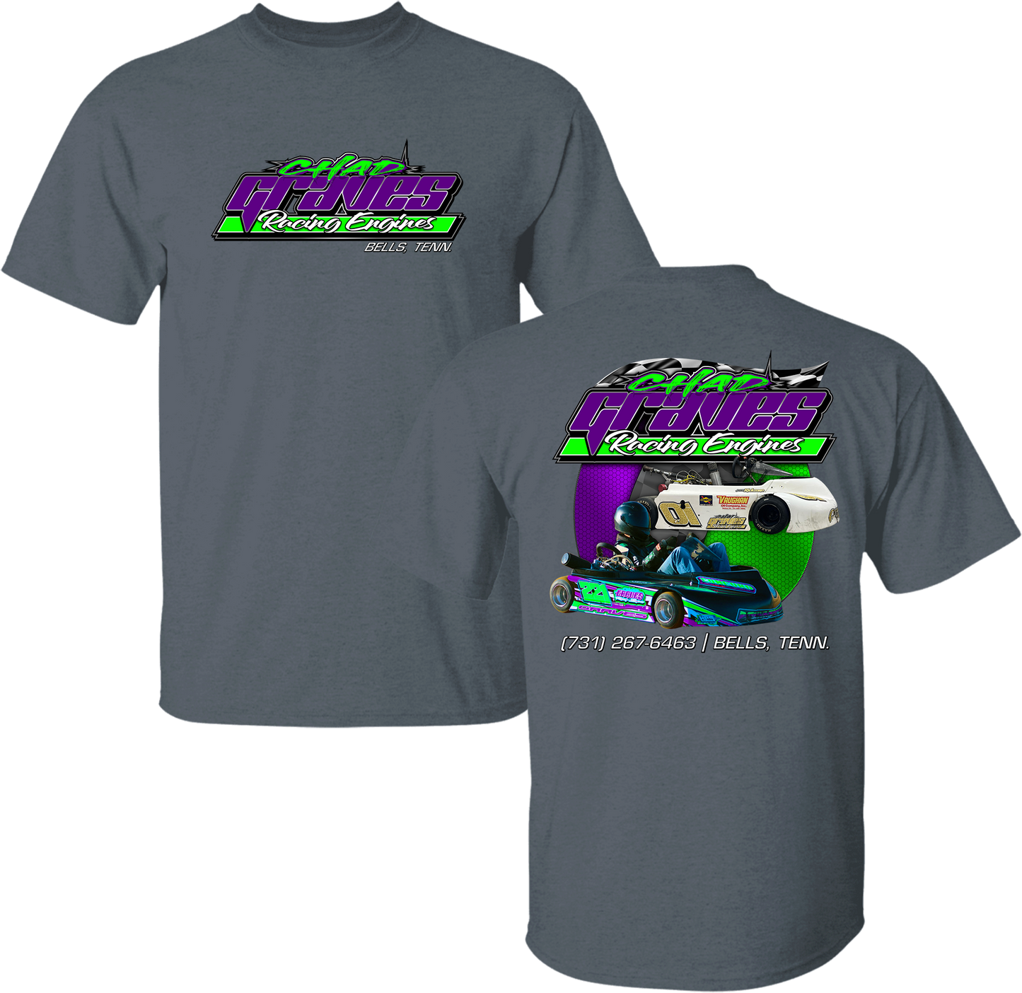 Chad Graves Racing Engines Tee
