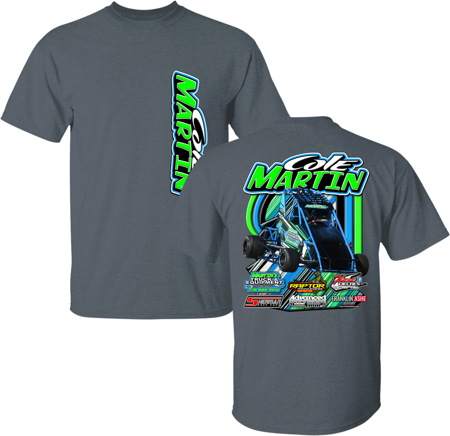 Unisex Cole Martin Racing Tee
