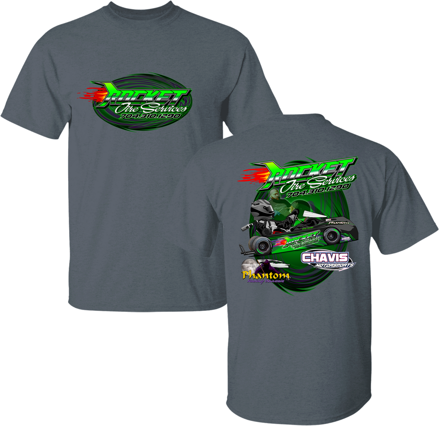 Unisex Rocket Tire Services Tee