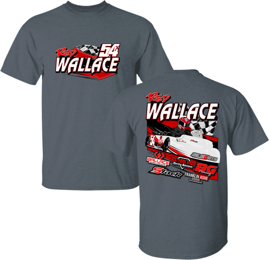 Unisex Red Wallace Racing Tee