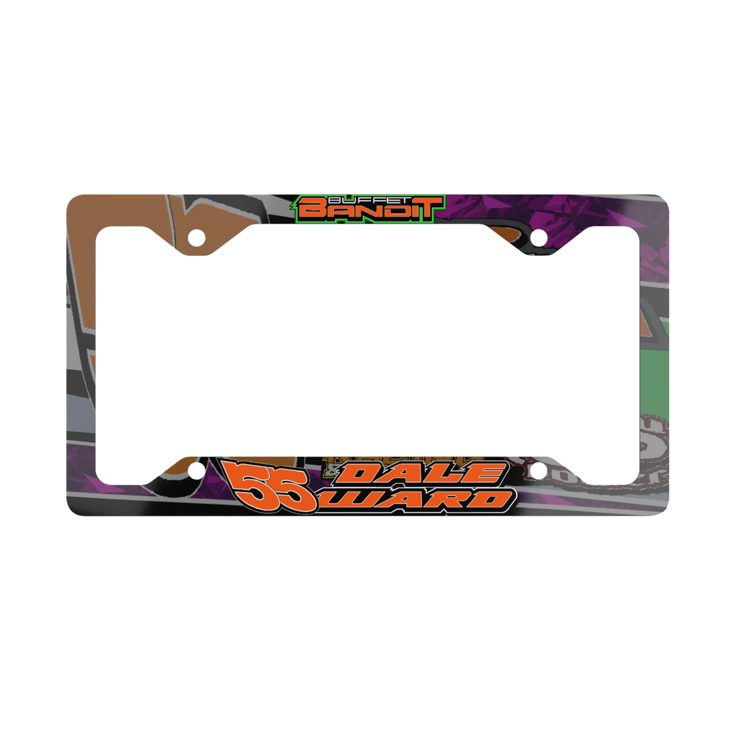 Dale Ward Racing License Plate Frame