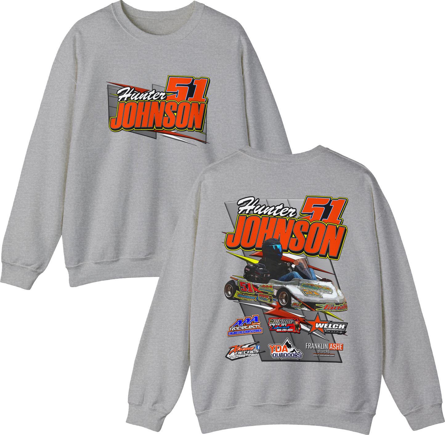 Unisex Hunter Johnson Crewneck Sweatshirt (2023)