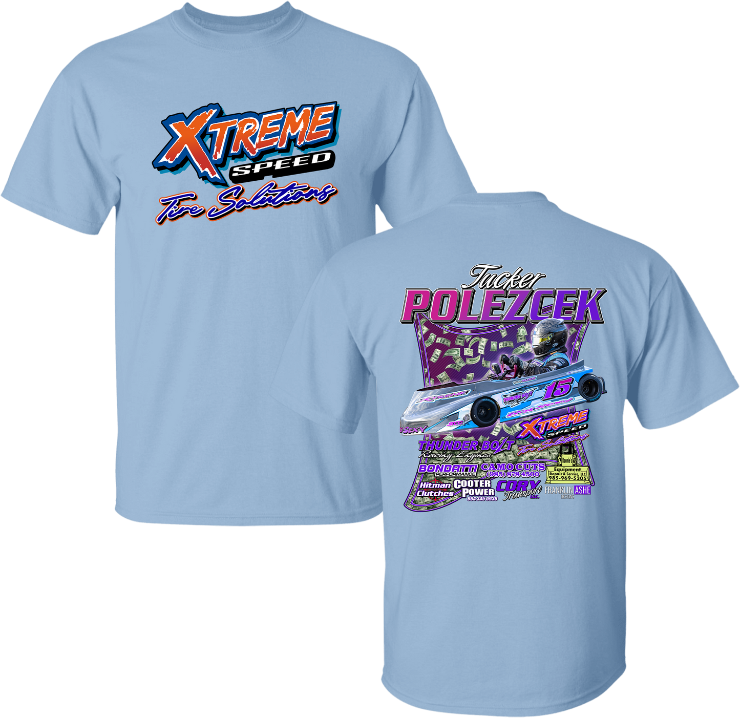 Unisex Xtreme Speed/Tucker Polezcek Tee