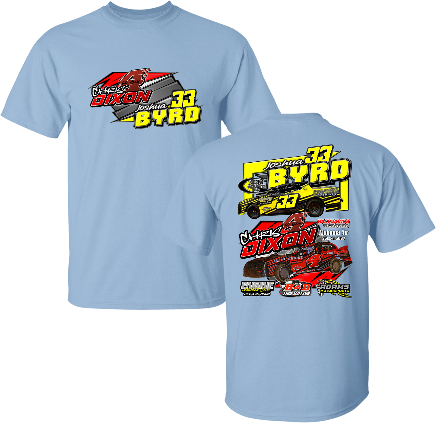 Unisex Dixon/Byrd Combo Tee