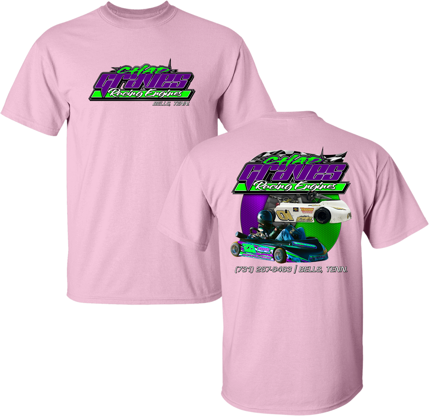 Chad Graves Racing Engines Tee