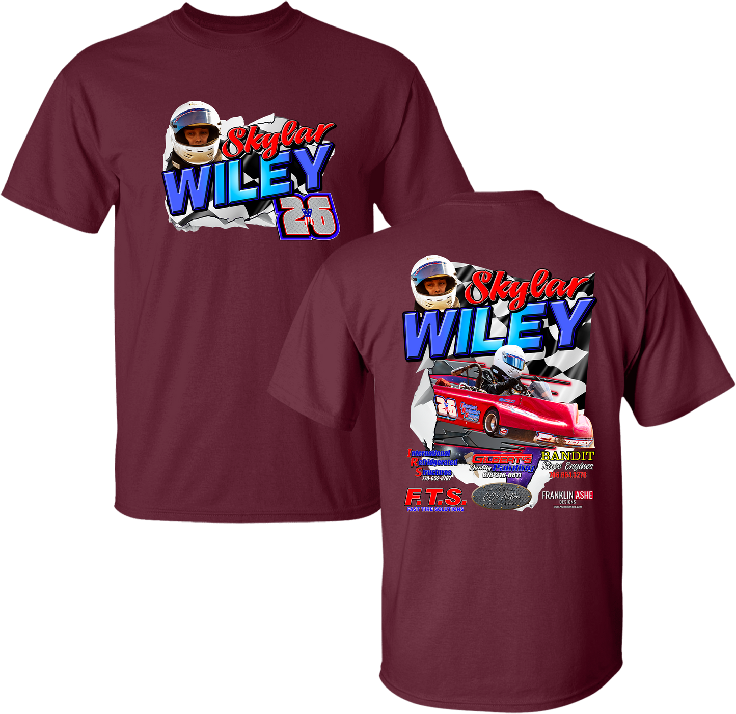 Unisex Skylar Wiley Karting Tee