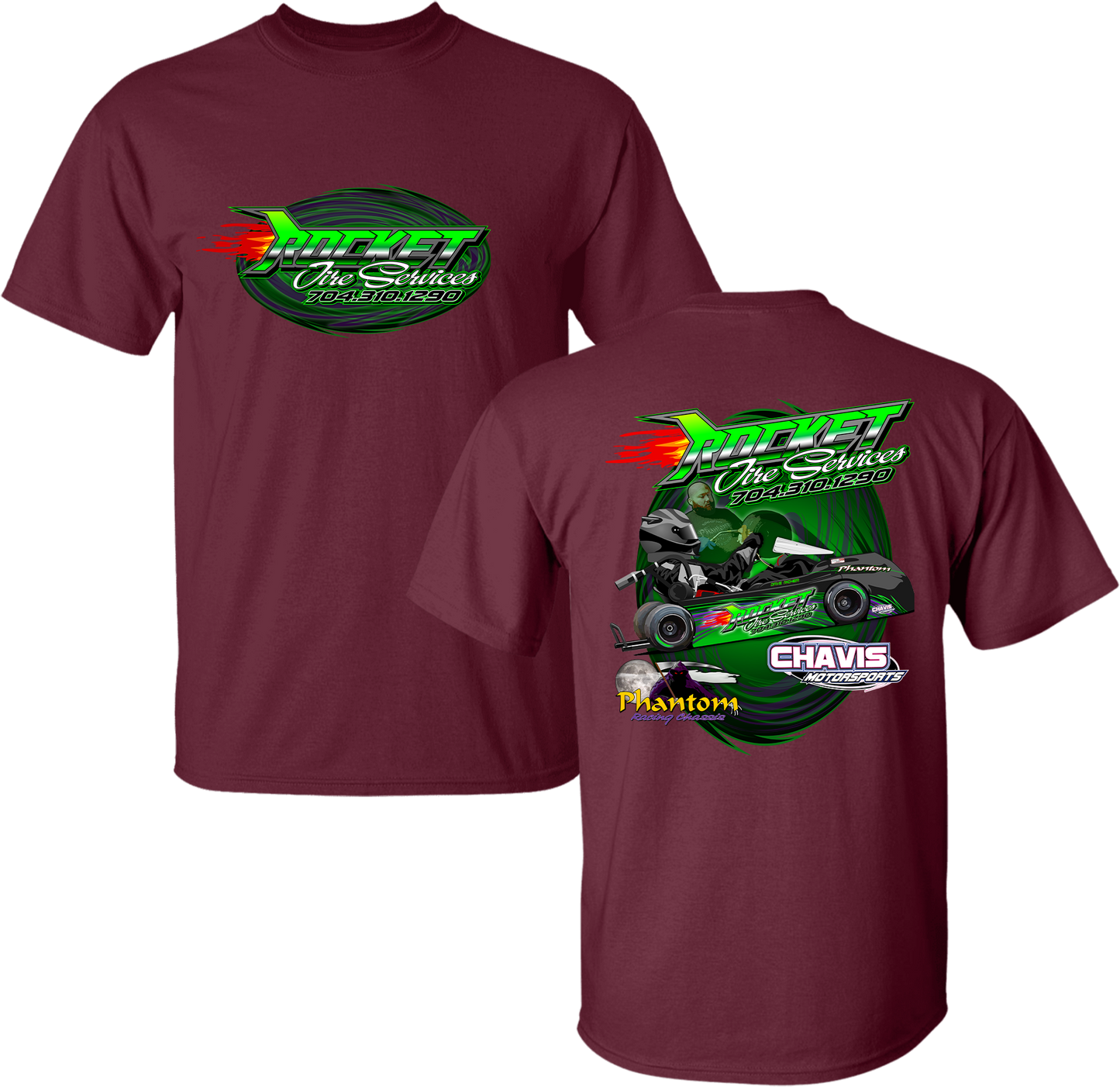 Unisex Rocket Tire Services Tee