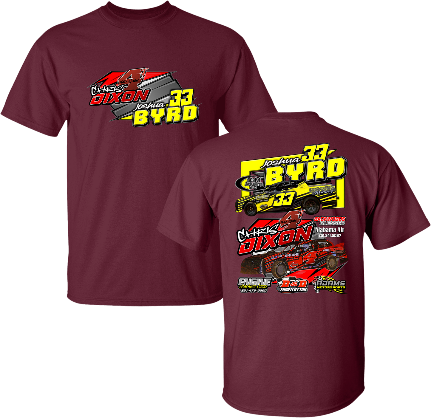 Unisex Dixon/Byrd Combo Tee