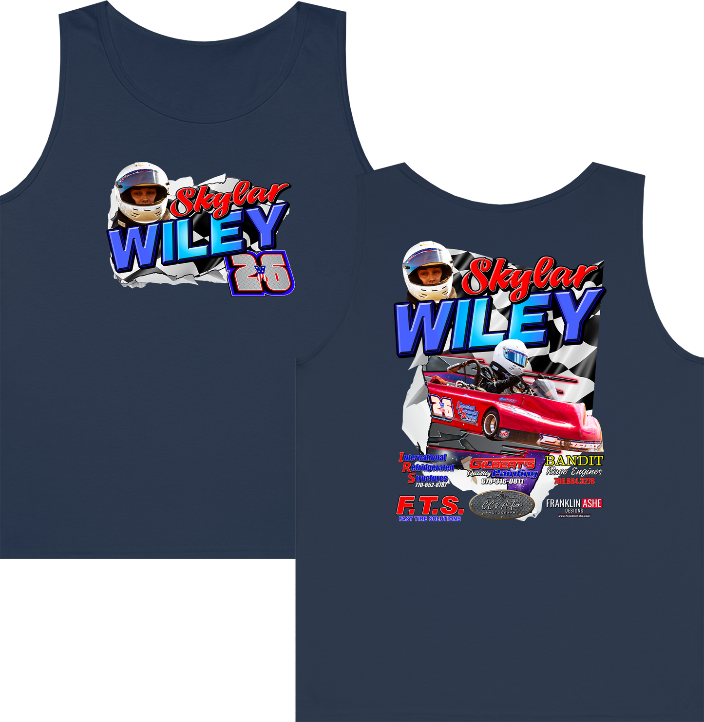 Skylar Wiley Karting Tank Top