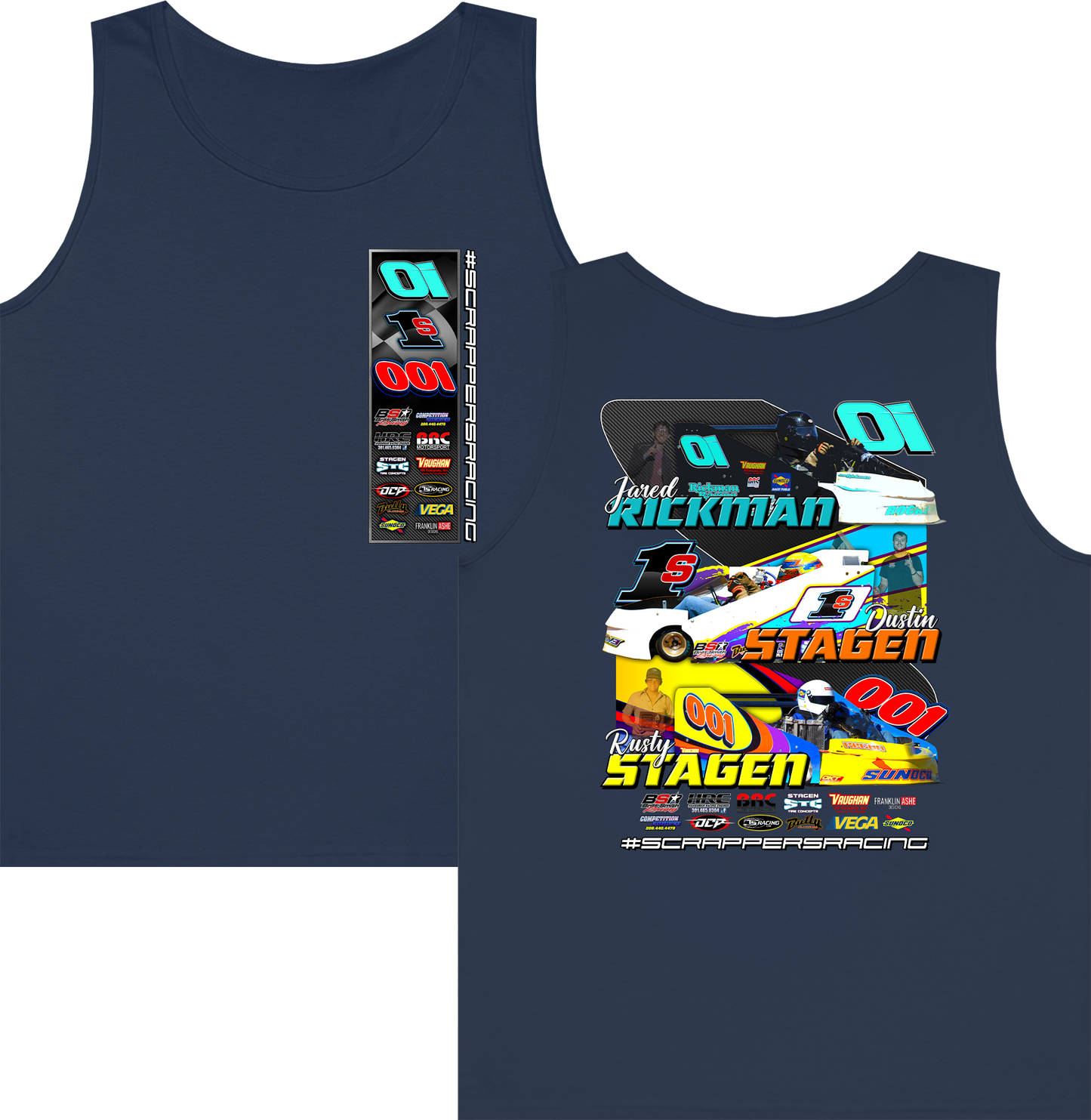 2025 Scrappers Racing Tank Top