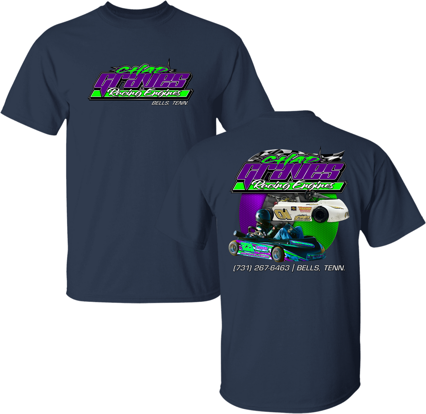Chad Graves Racing Engines Tee