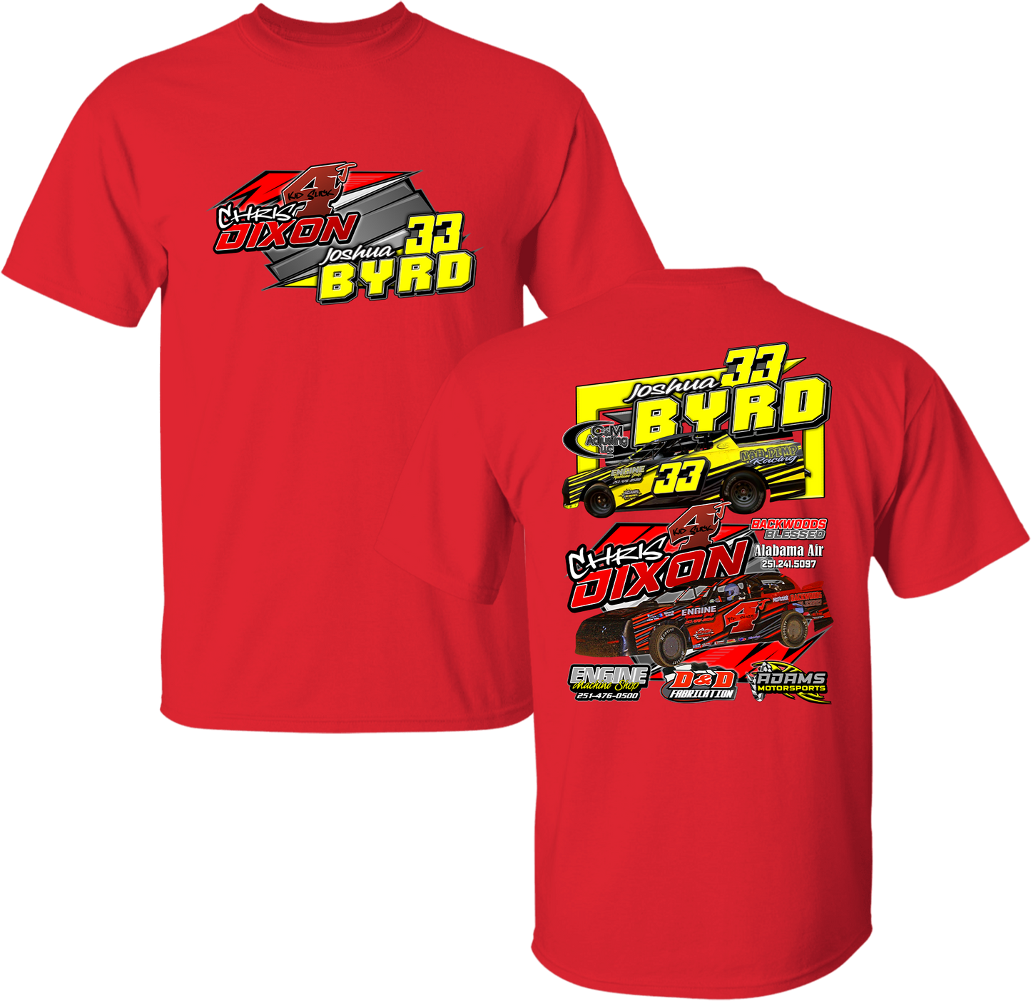 Unisex Dixon/Byrd Combo Tee