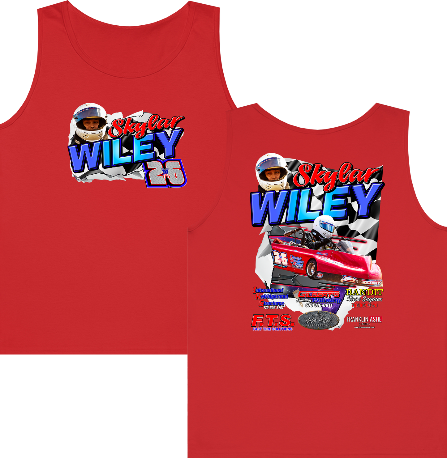 Skylar Wiley Karting Tank Top