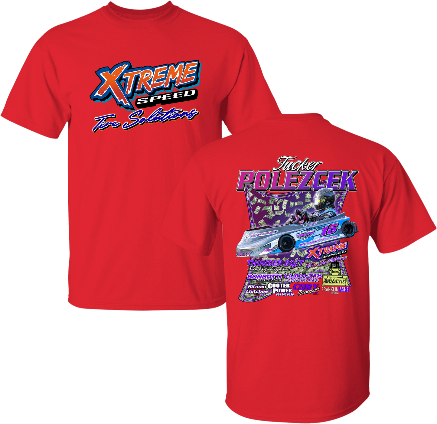 Unisex Xtreme Speed/Tucker Polezcek Tee