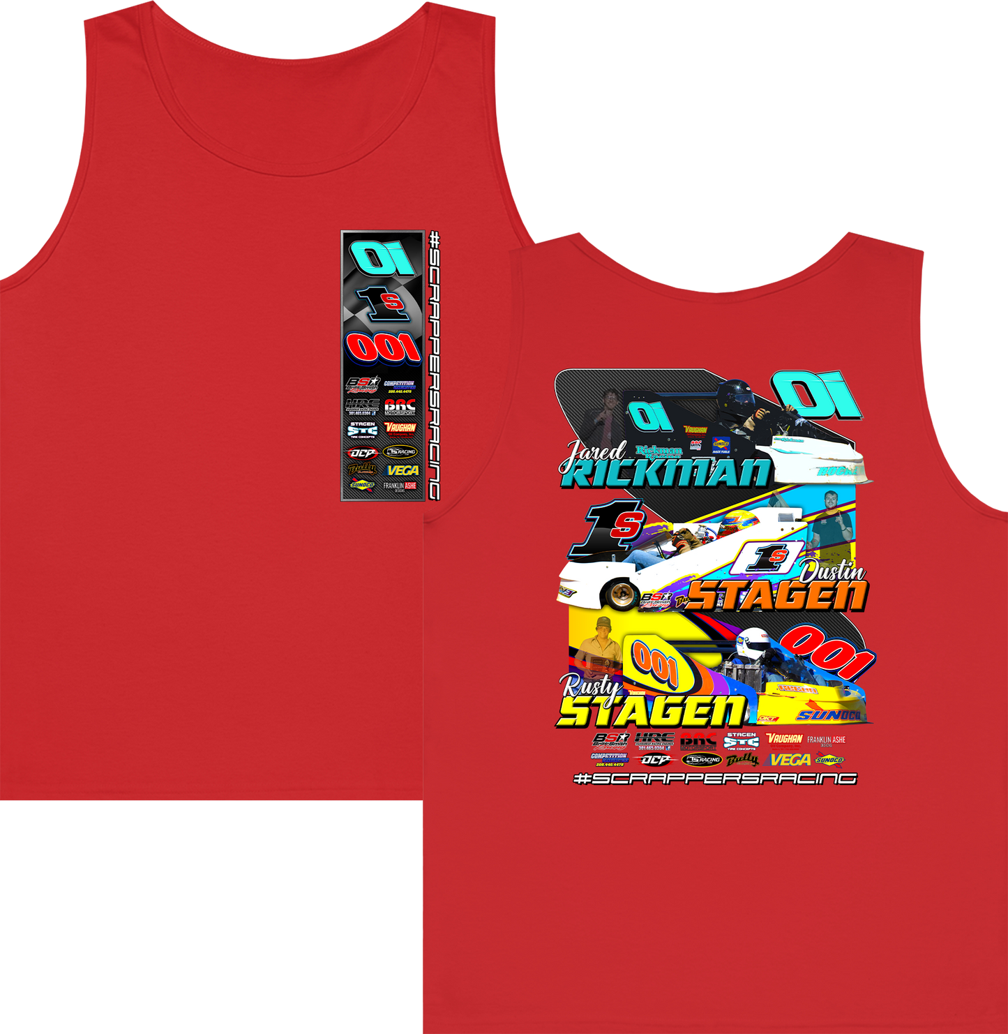 2025 Scrappers Racing Tank Top