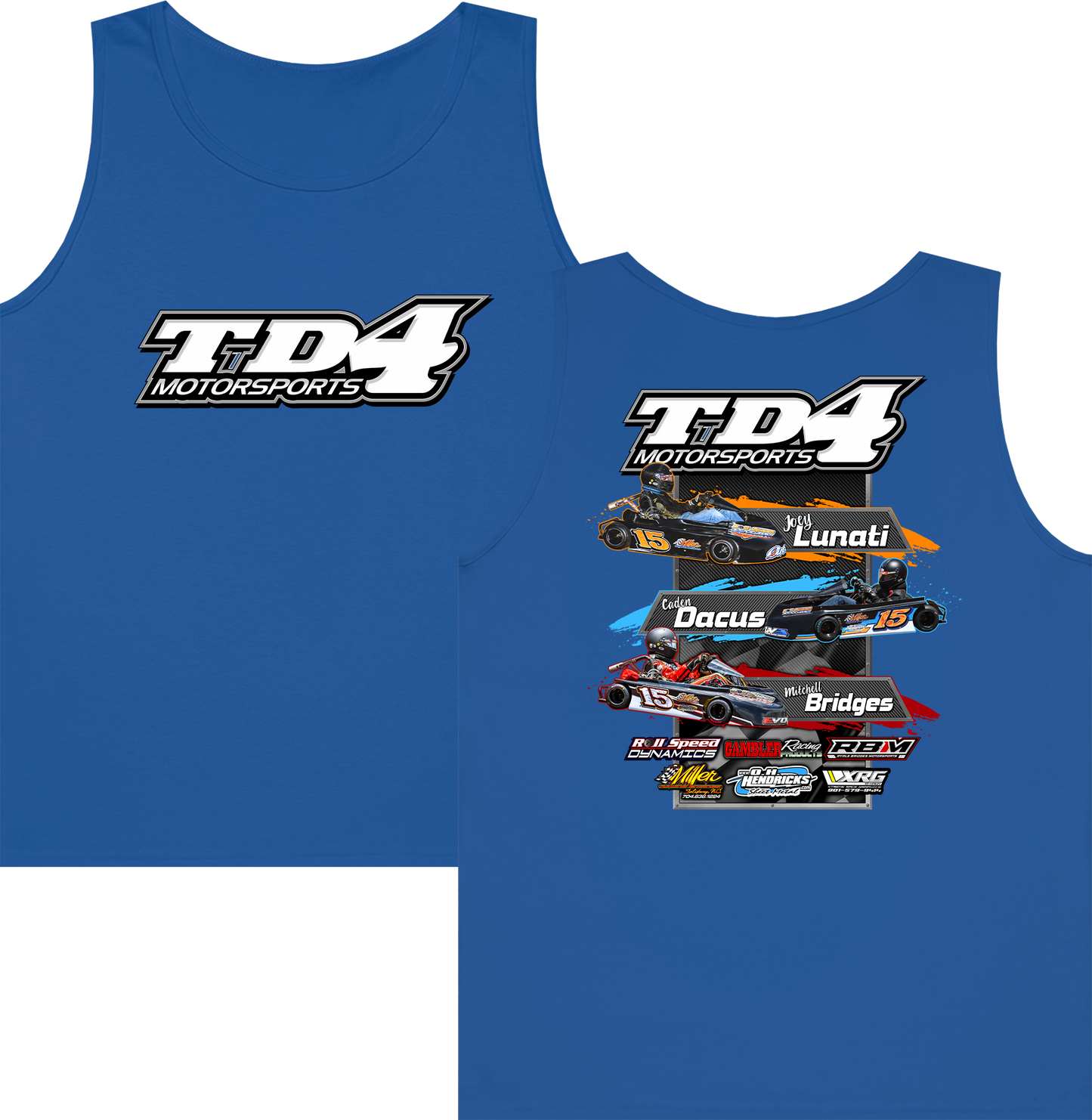 TD4 Motorsports Tank Top