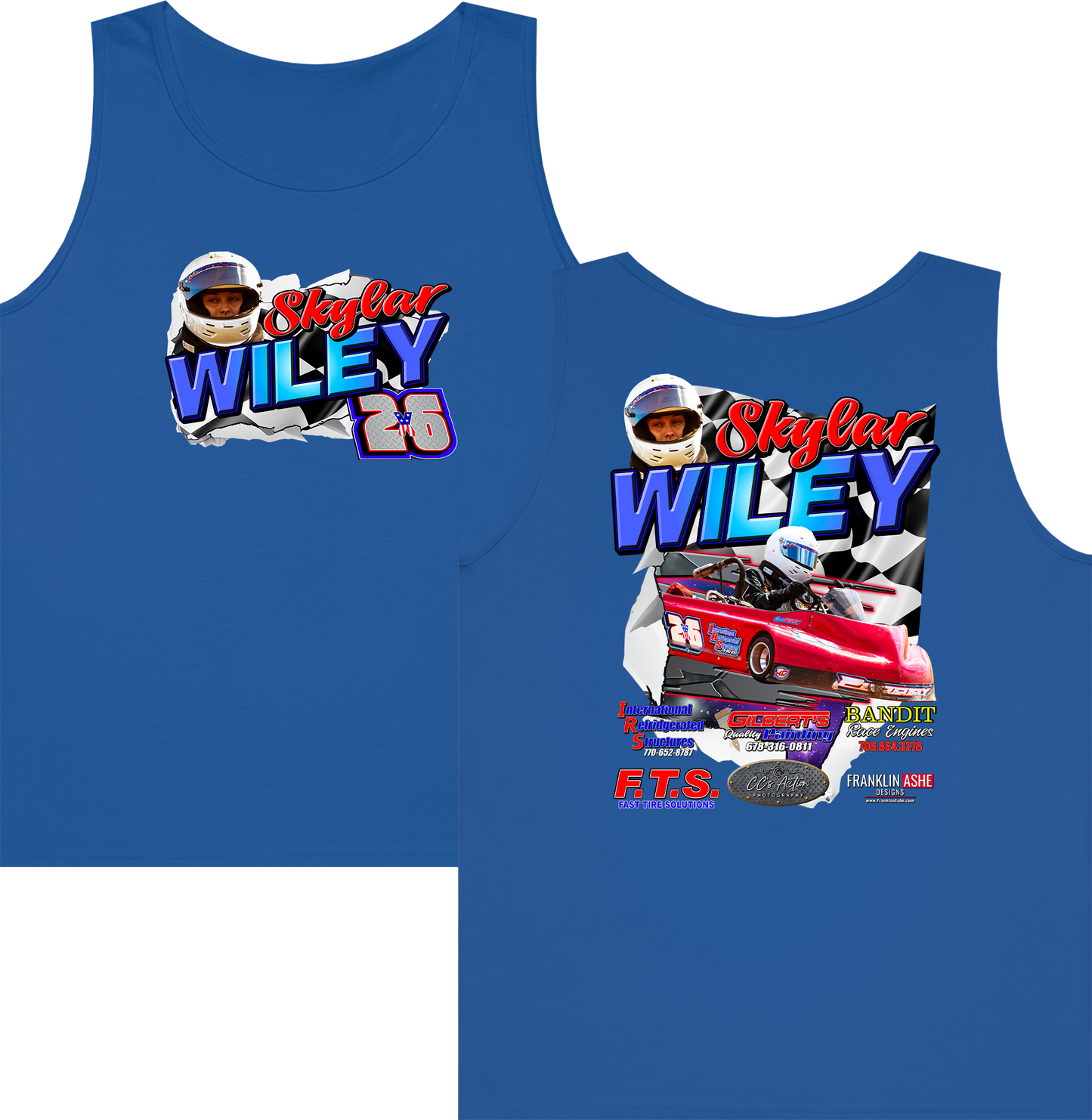 Skylar Wiley Karting Tank Top