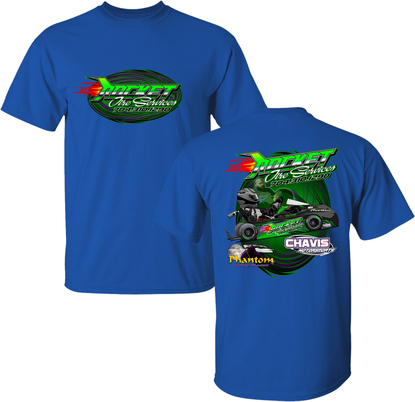 Unisex Rocket Tire Services Tee