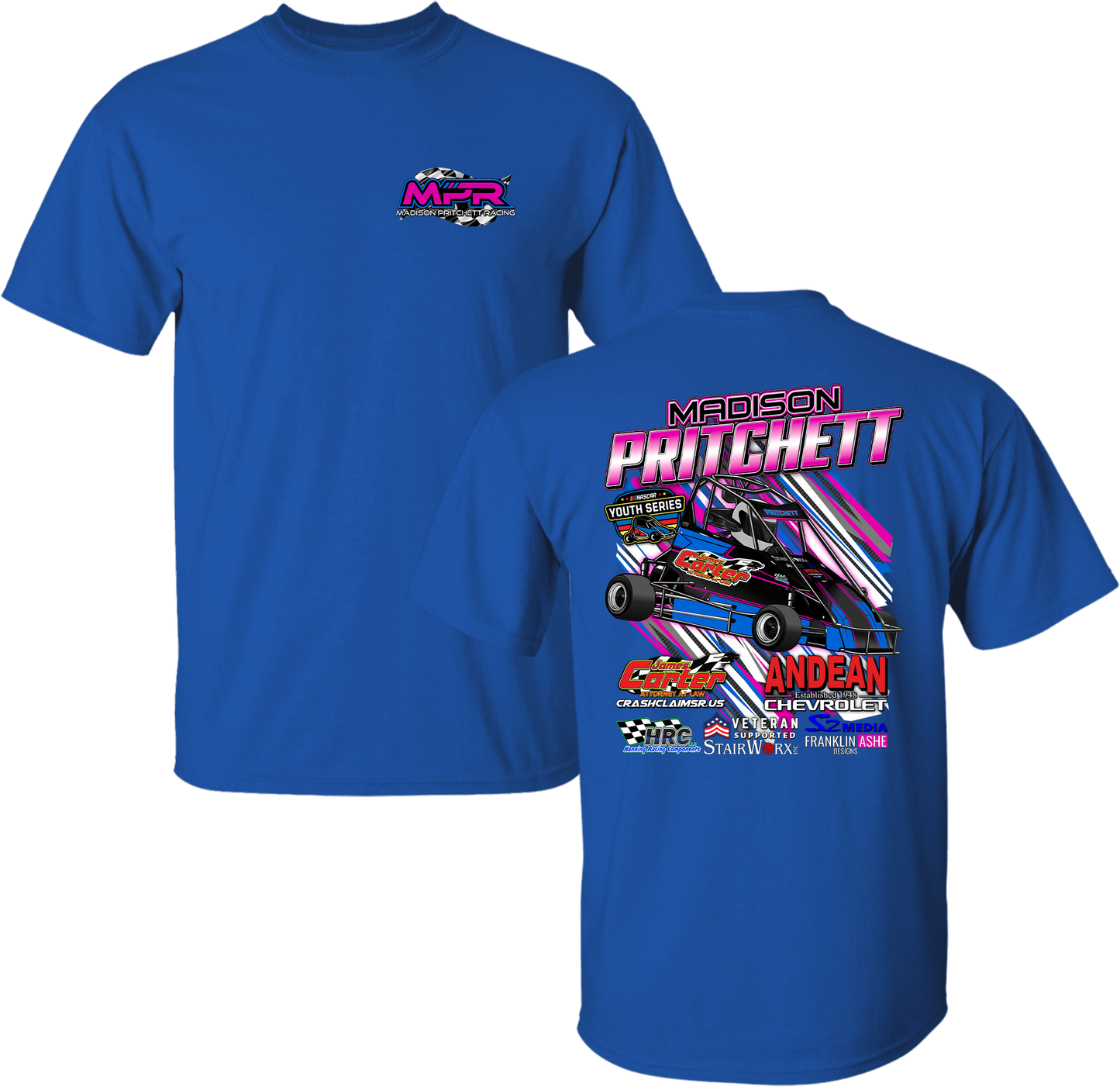 Youth Madison Pritchett Pocket-Print Tee