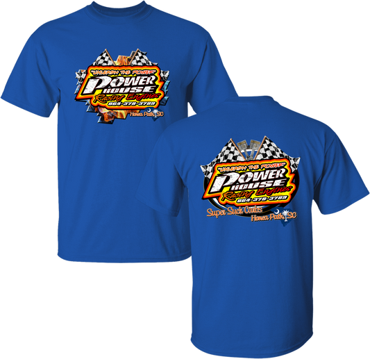 Youth Powerhouse Racing Engines Tee