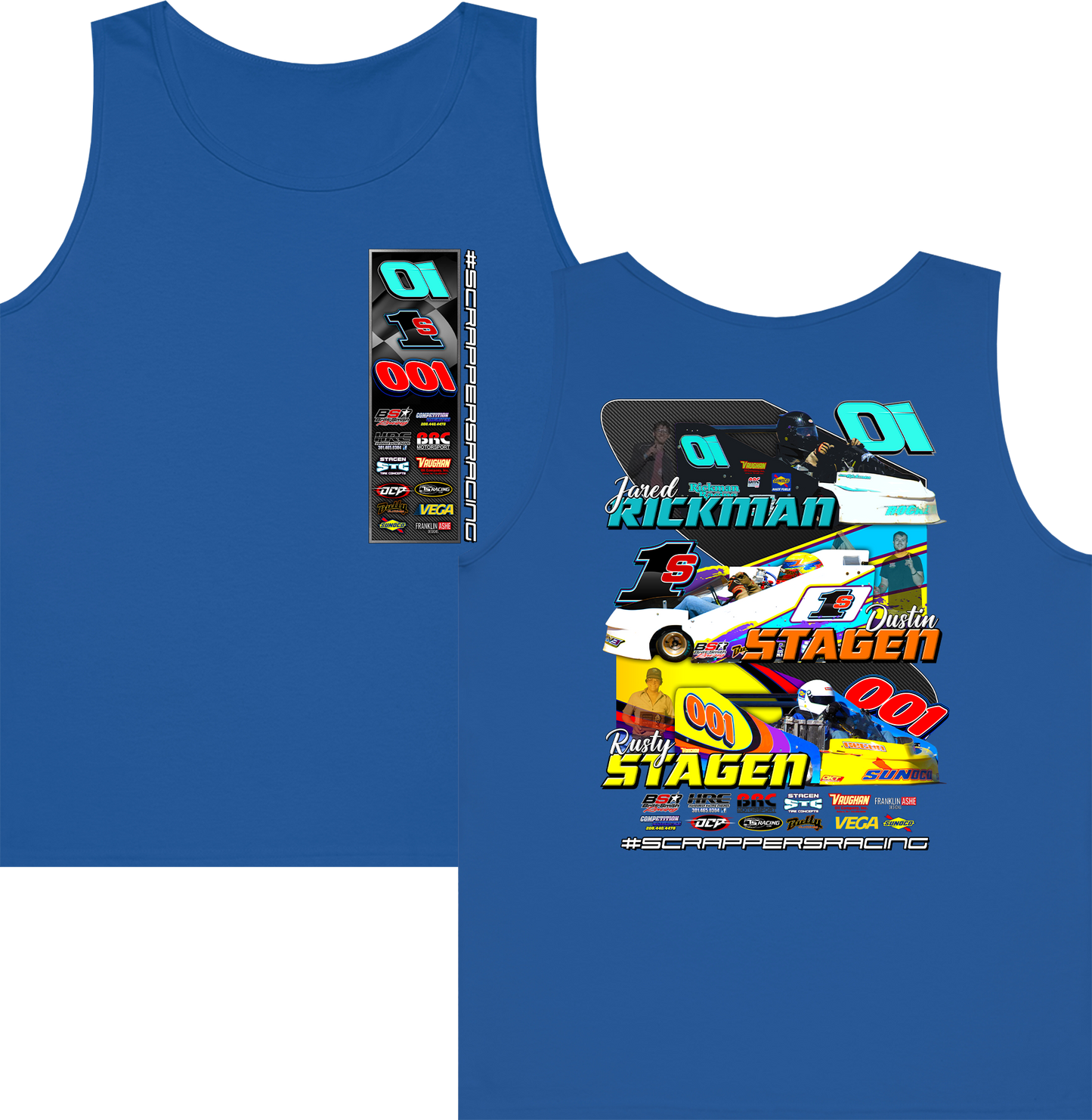 2025 Scrappers Racing Tank Top