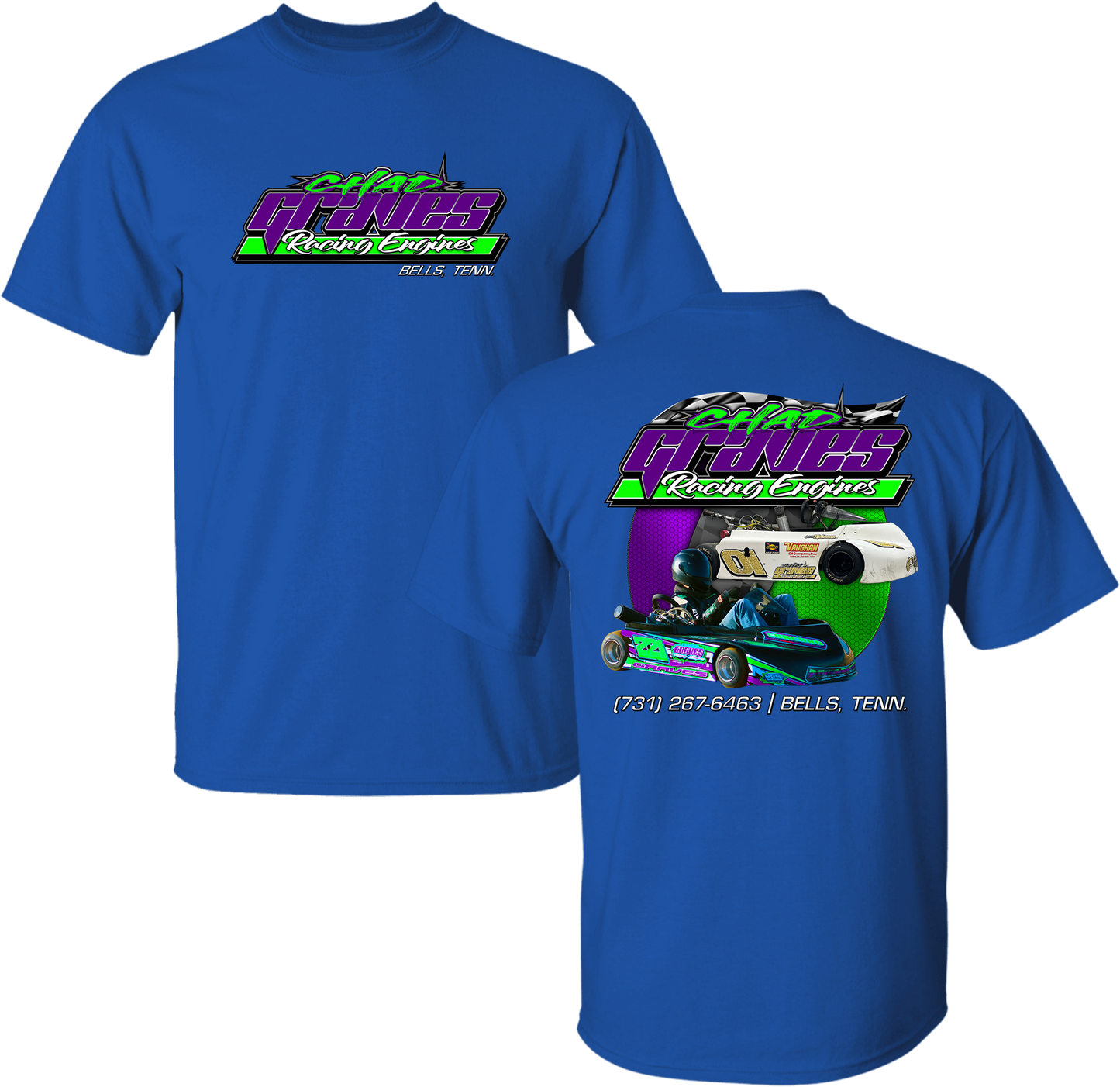 Chad Graves Racing Engines Tee