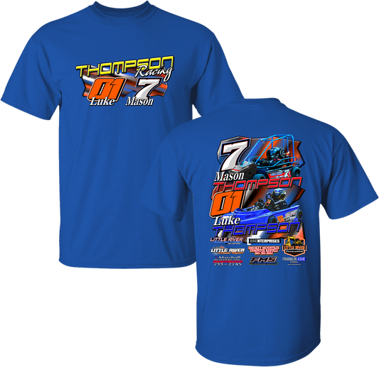 Unisex Thompson Racing Full-Front Tee