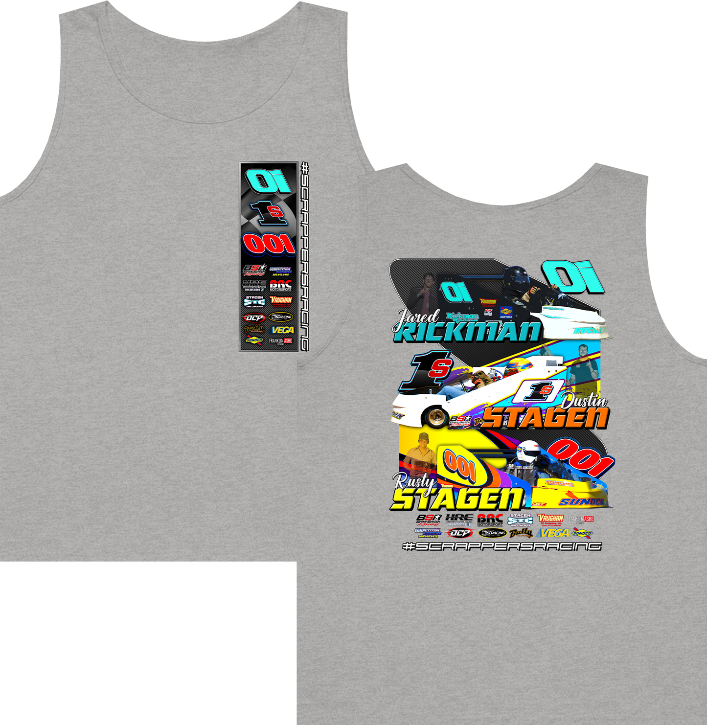 2025 Scrappers Racing Tank Top