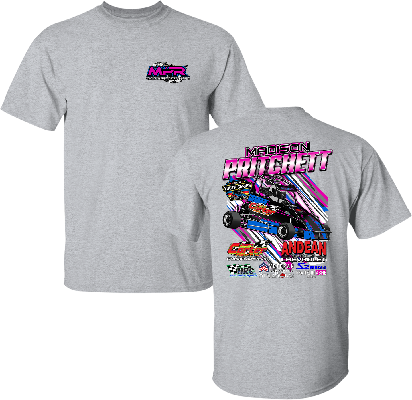 Youth Madison Pritchett Pocket-Print Tee
