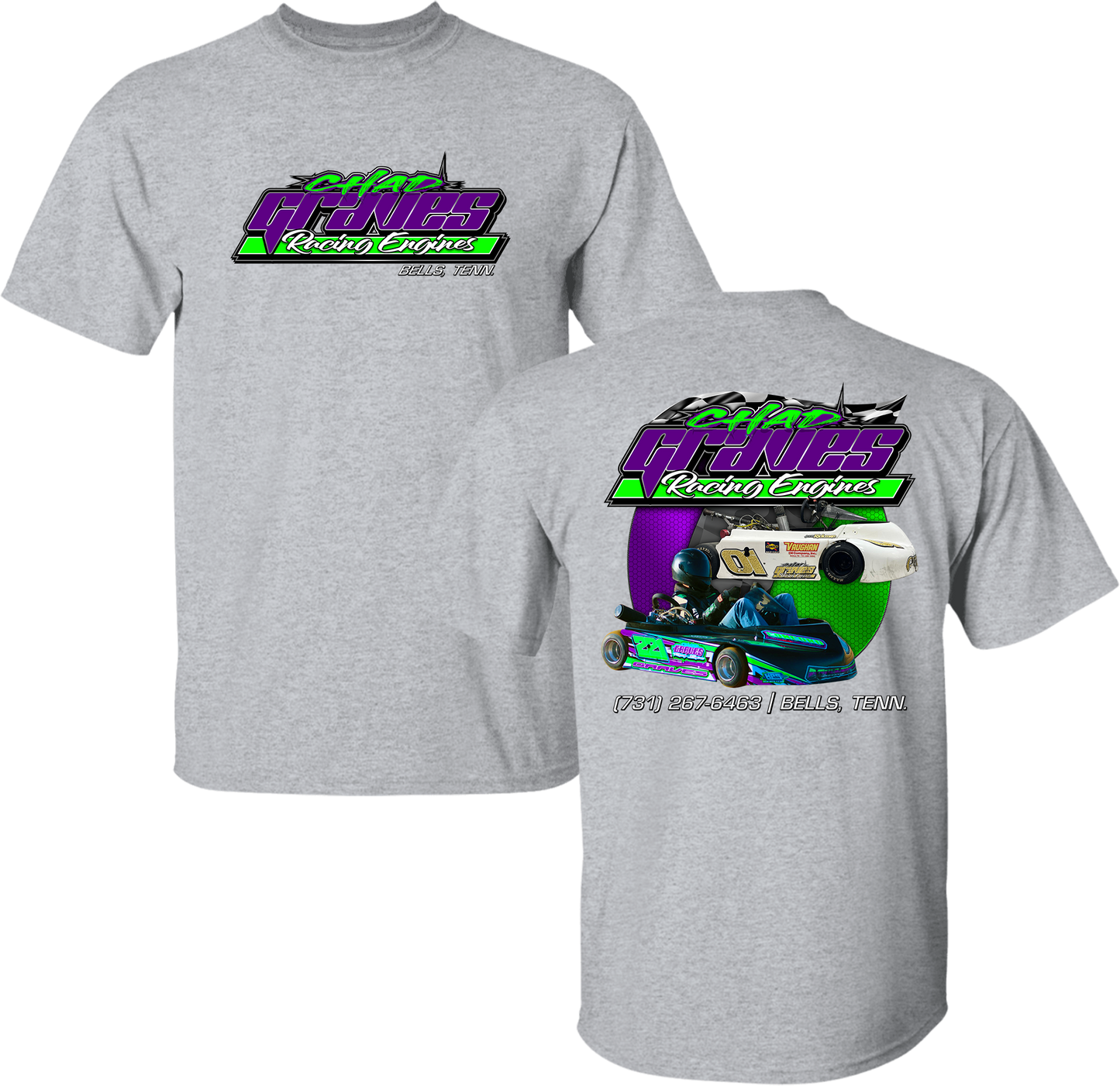 Chad Graves Racing Engines Tee