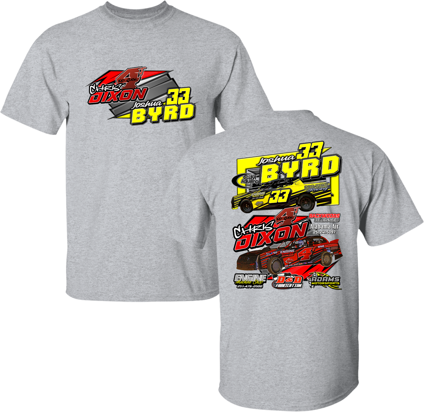Unisex Dixon/Byrd Combo Tee