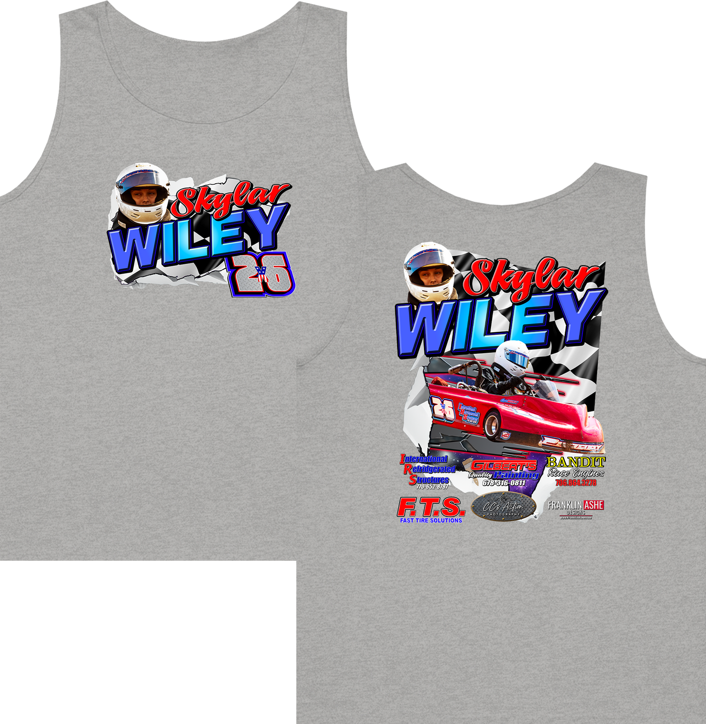 Skylar Wiley Karting Tank Top