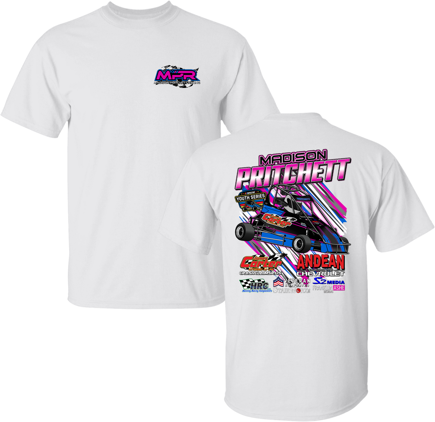 Youth Madison Pritchett Pocket-Print Tee