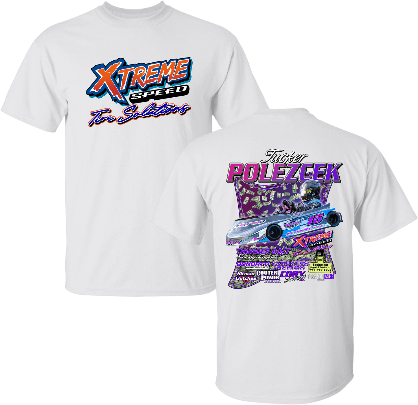 Unisex Xtreme Speed/Tucker Polezcek Tee