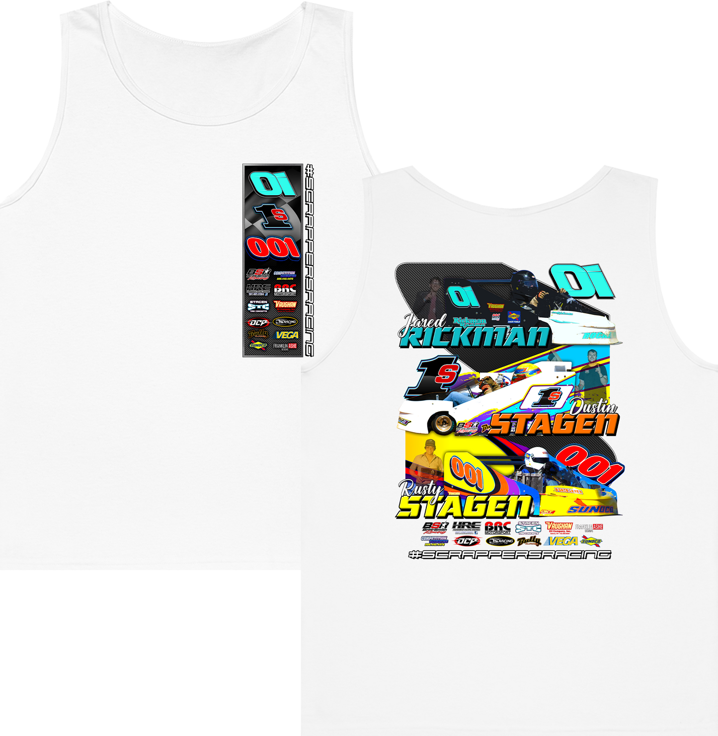 2025 Scrappers Racing Tank Top