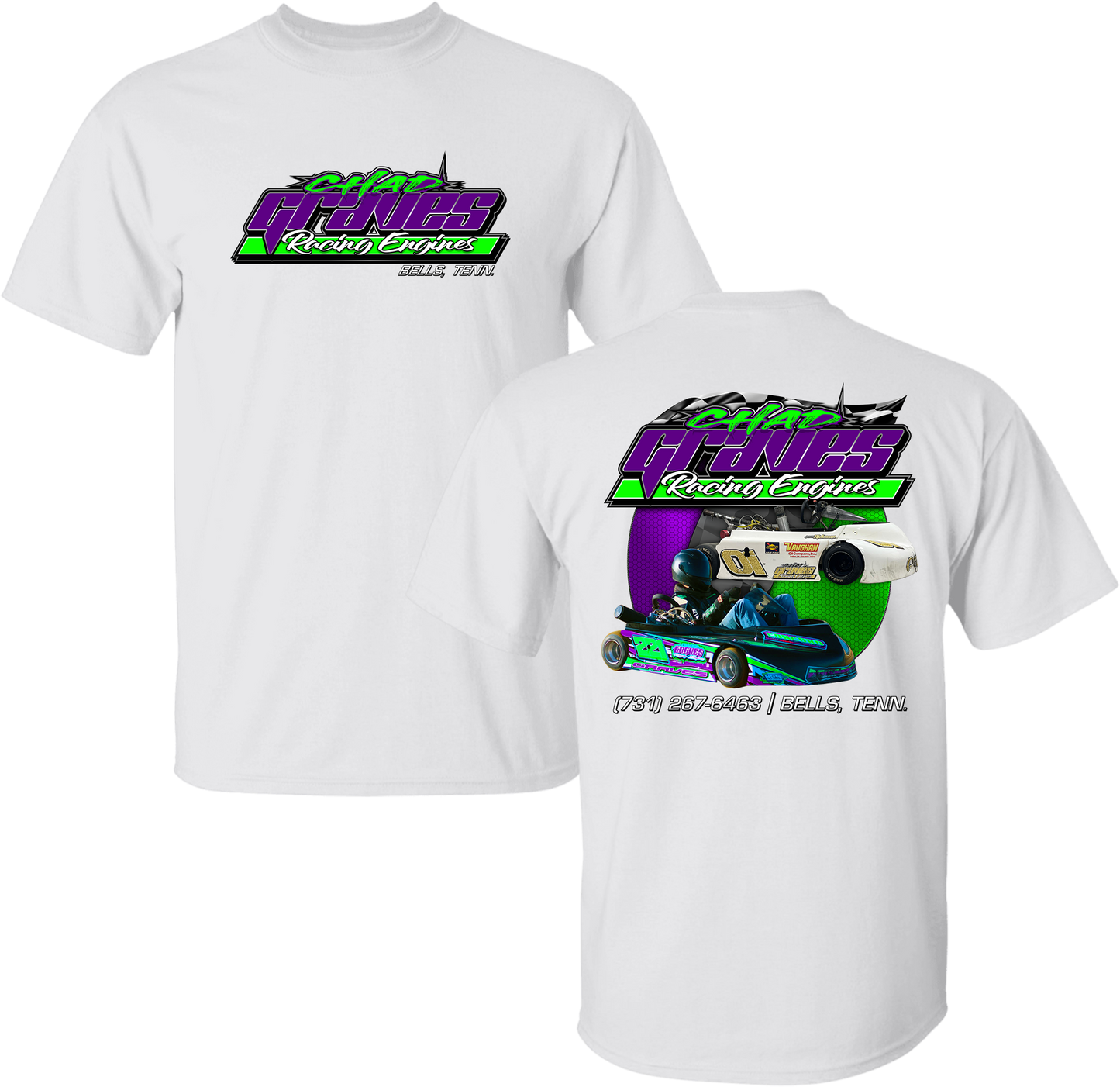 Chad Graves Racing Engines Tee