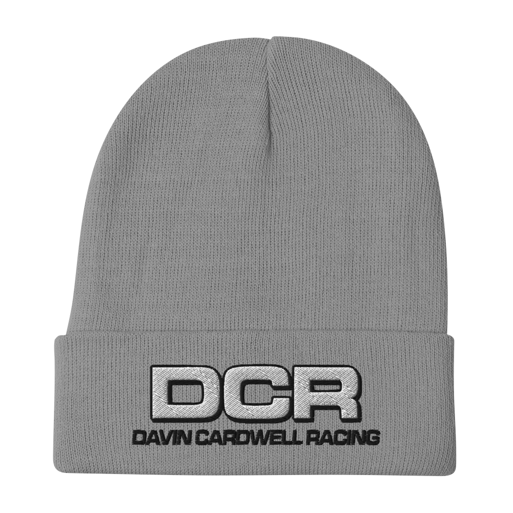 Davin Cardwell Racing Beanie (Black Text)