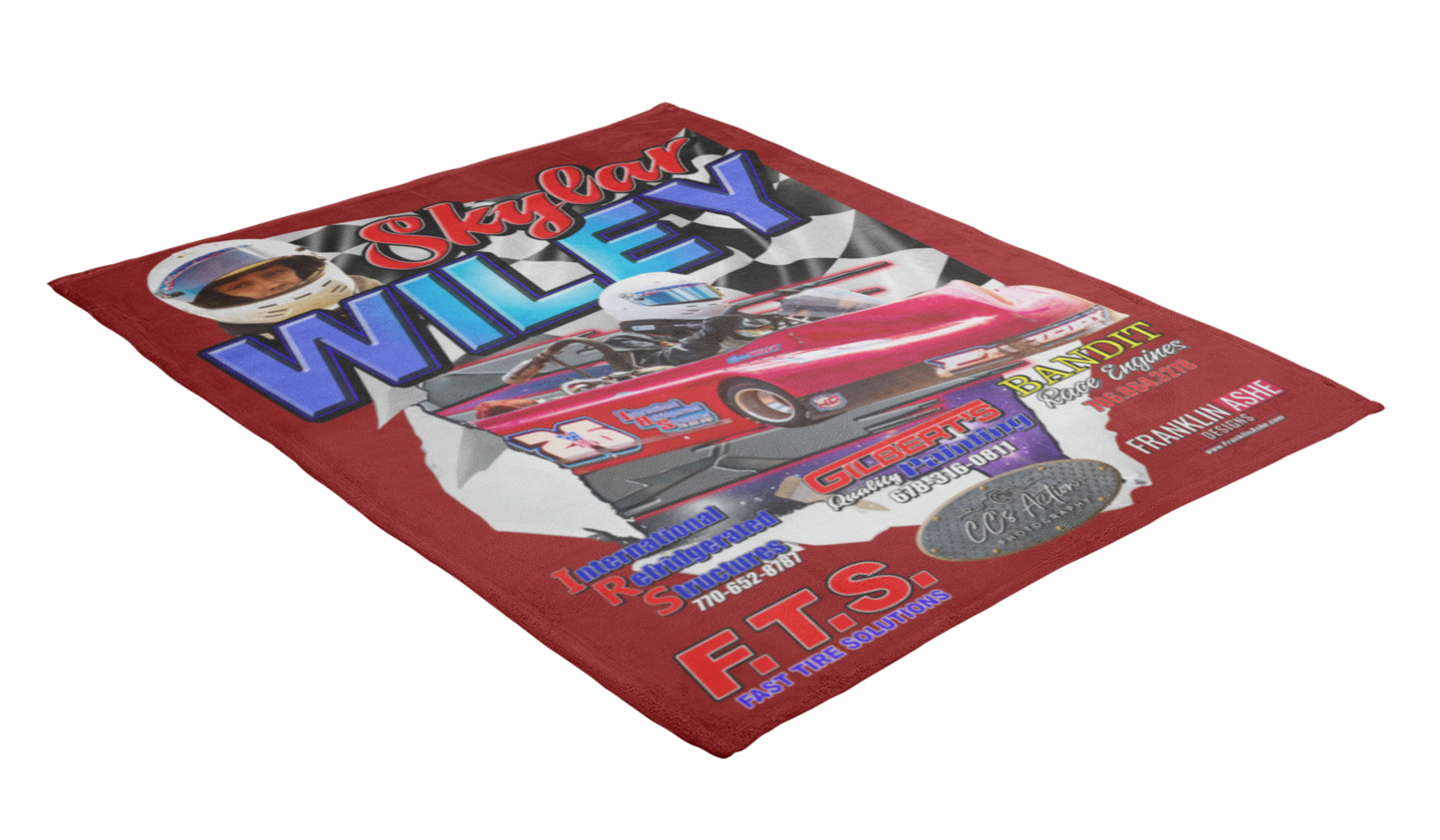 Skylar Wiley Karting Blanket