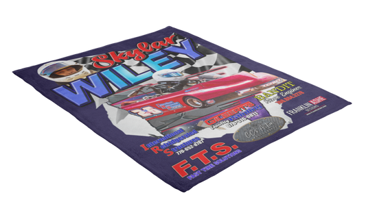 Skylar Wiley Karting Blanket