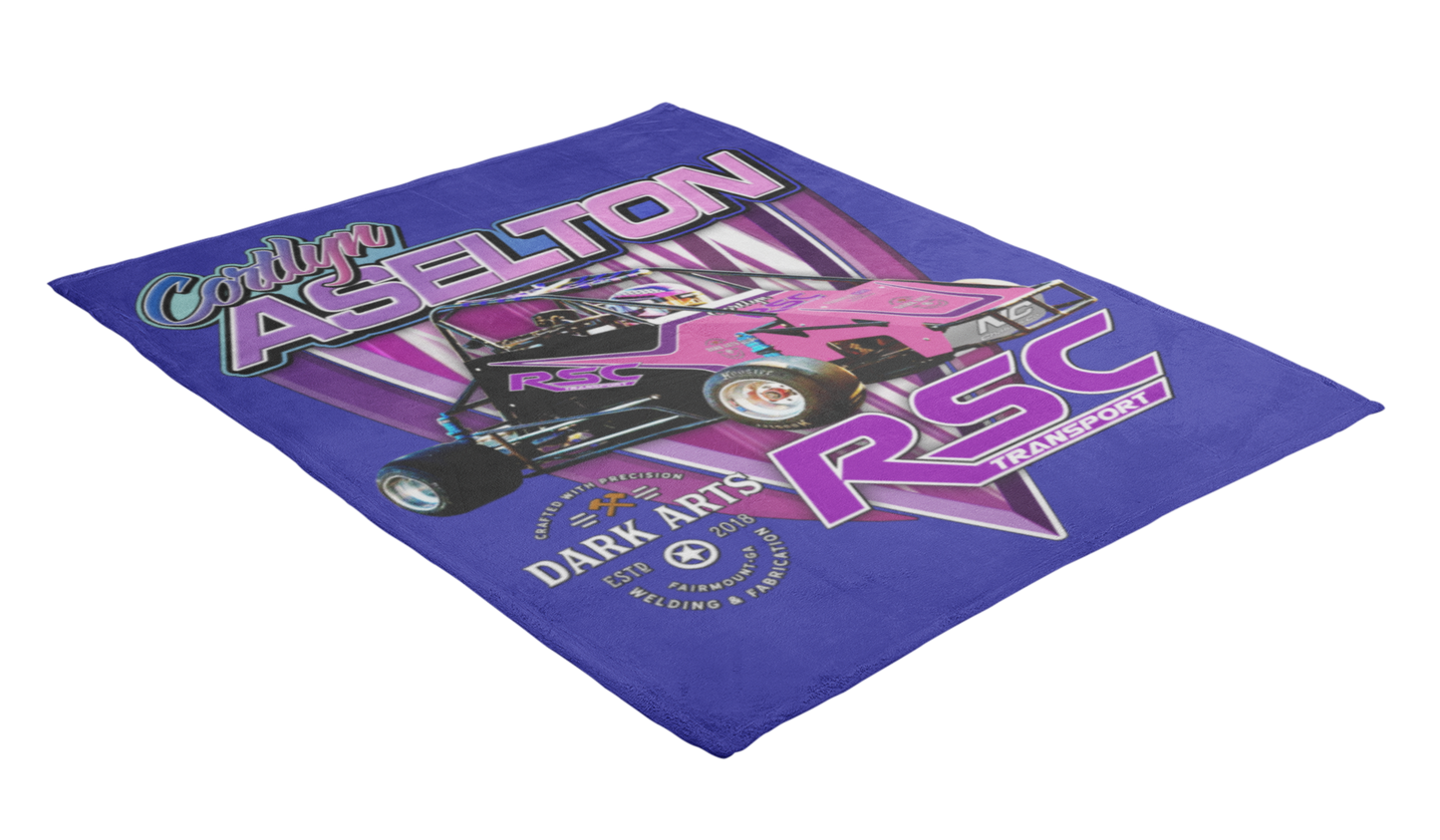 Cortlyn Aselton Racing Blanket