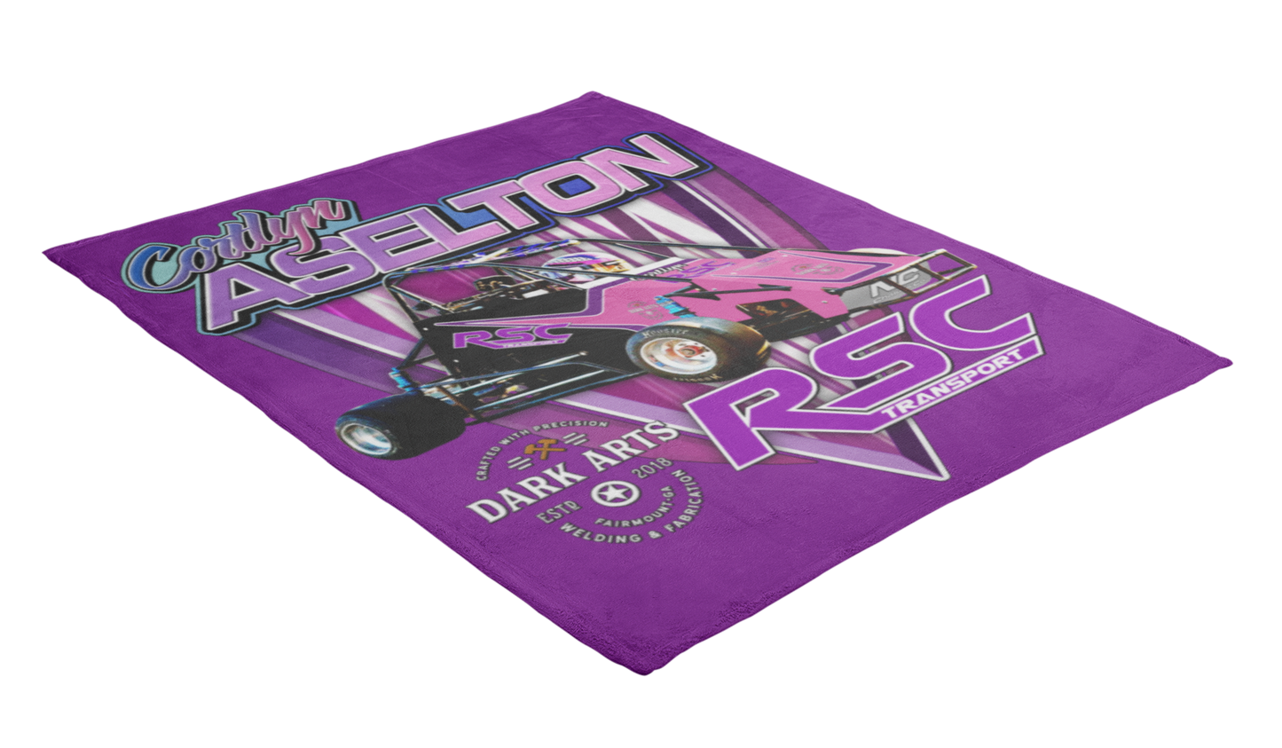 Cortlyn Aselton Racing Blanket