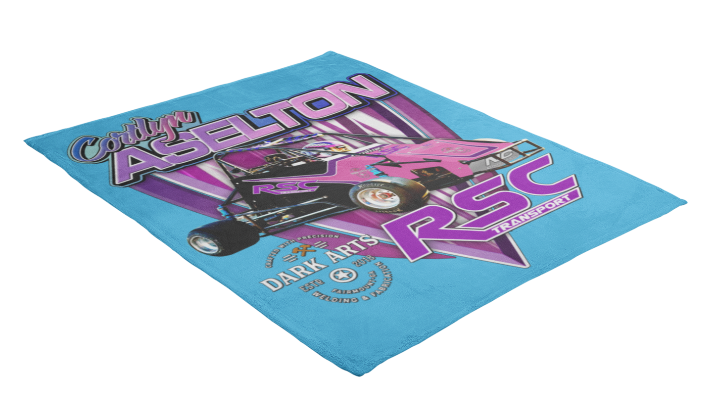 Cortlyn Aselton Racing Blanket