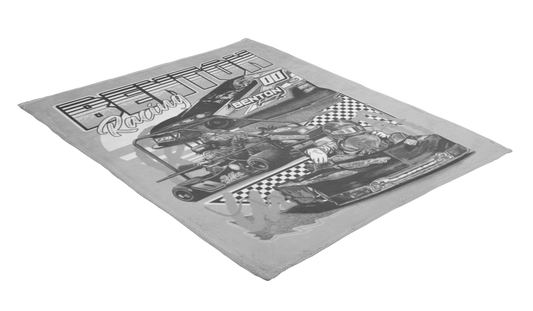 Greyscale Benton Racing Blanket